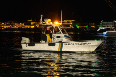 NEWPORT HARBOR PATROL BOAT